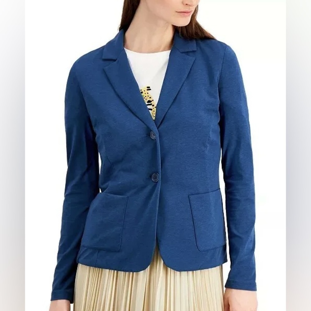 WEEKEND MAX MARA Women's Drina Jersey-Knit Blazer Jacket Top Size Small